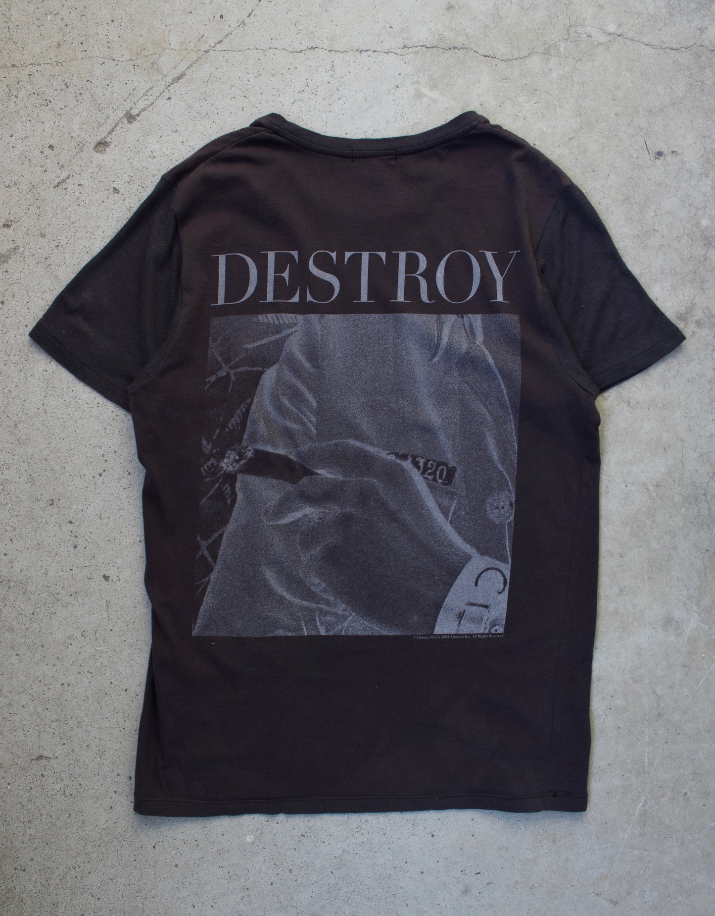 Lad Musician SS04 ‘Dennis Morris’ “Destroy” Graphic T-shirt