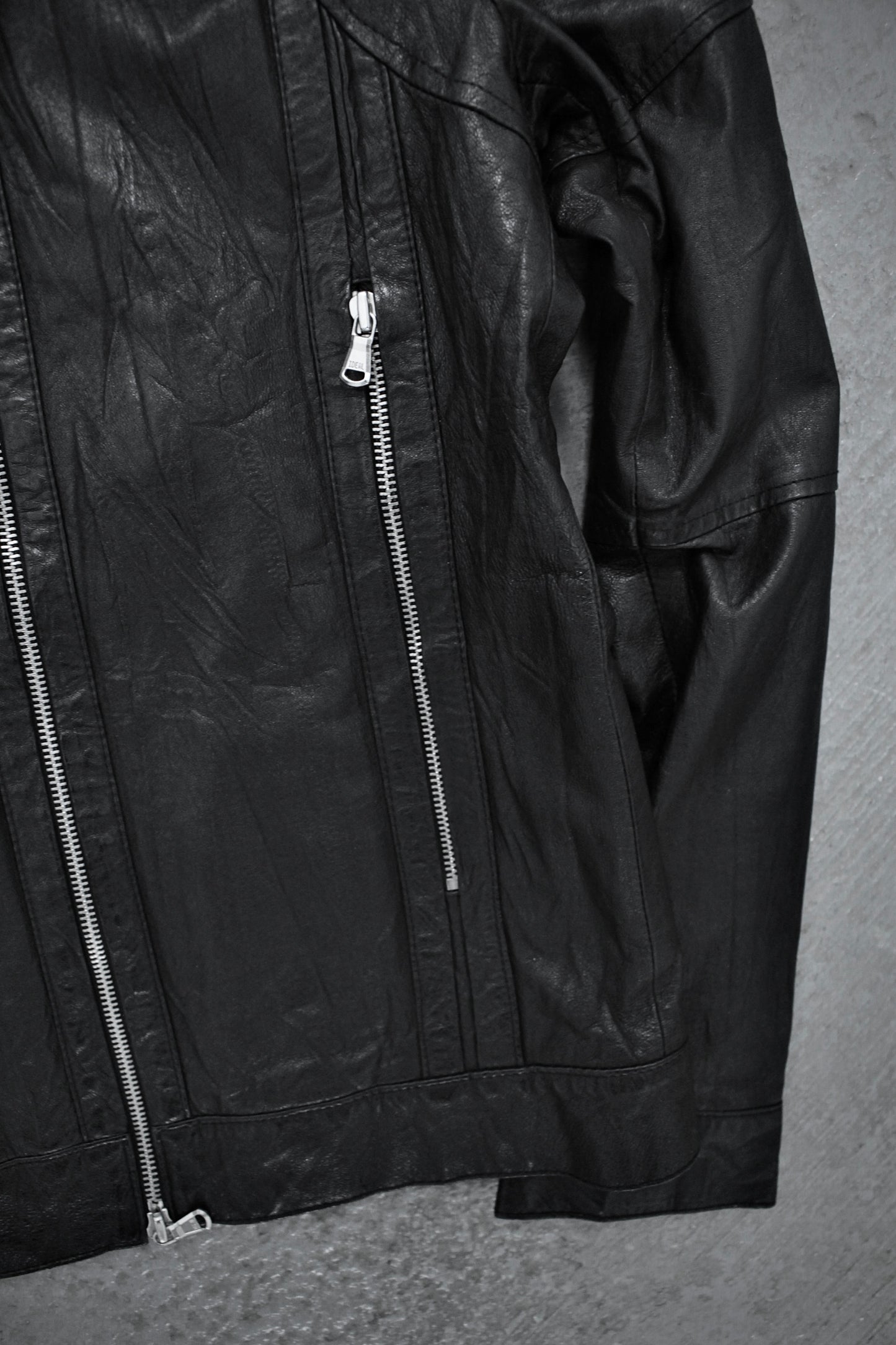 Jackrose Early 00s Pigskin Leather Rider Jacket detail | DRIEW GARMENTS