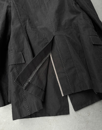 Leopold Bossert SS17 Overlock Stitch Classic Suit Jacket