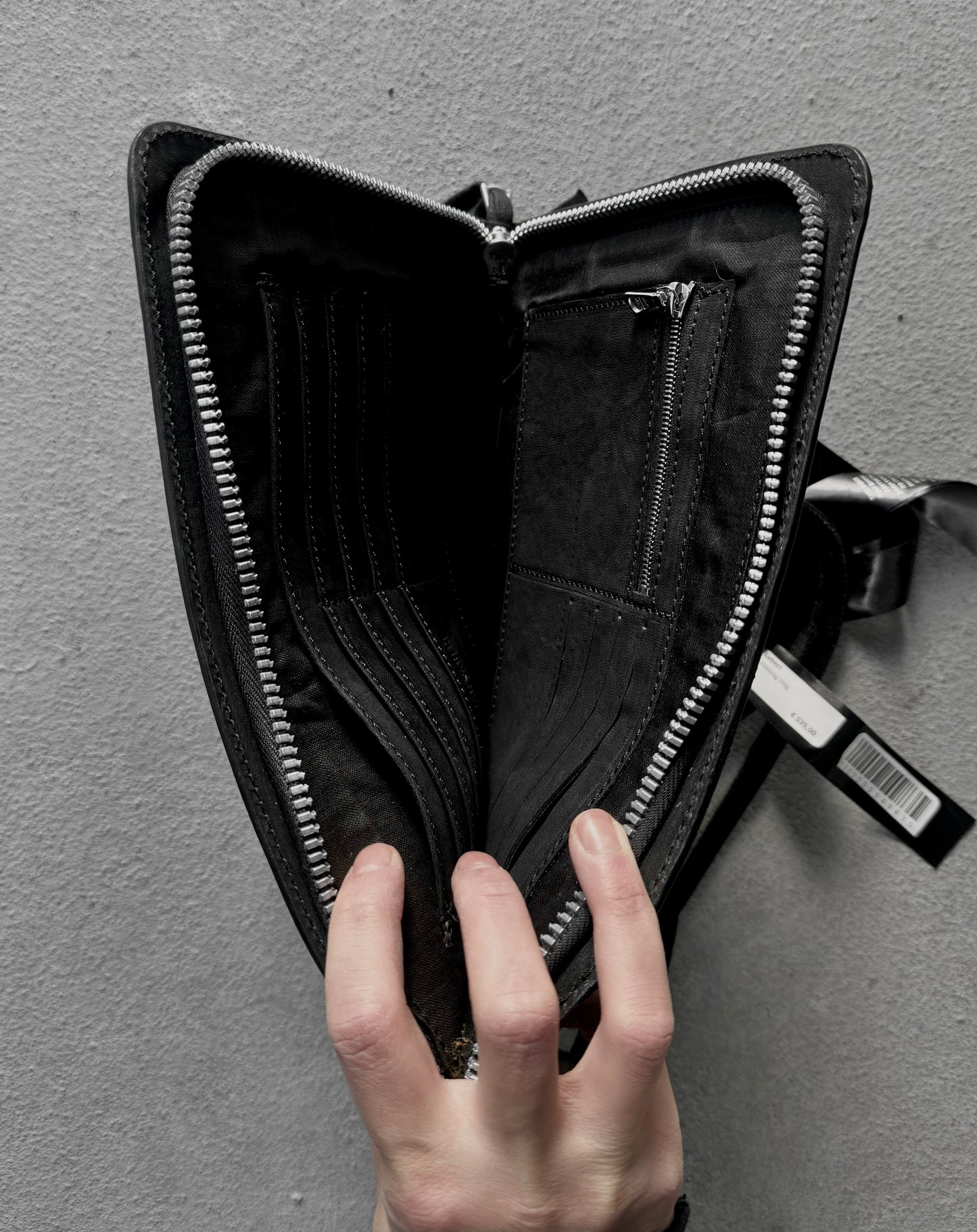 Boris Bidjan Saberi 'FMM20033' Horse Leather Walletbag