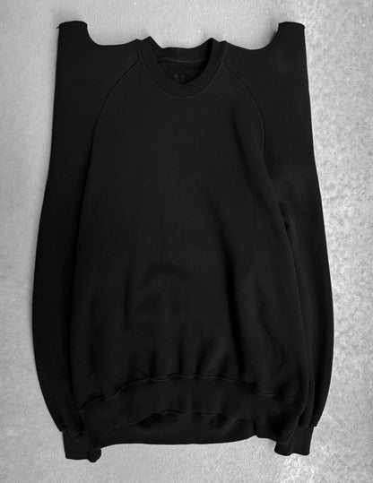 Rick Owens DRKSHDW SS24 “LIDO” Tec Shoulder Pagoda Jumbo Sweatshirt