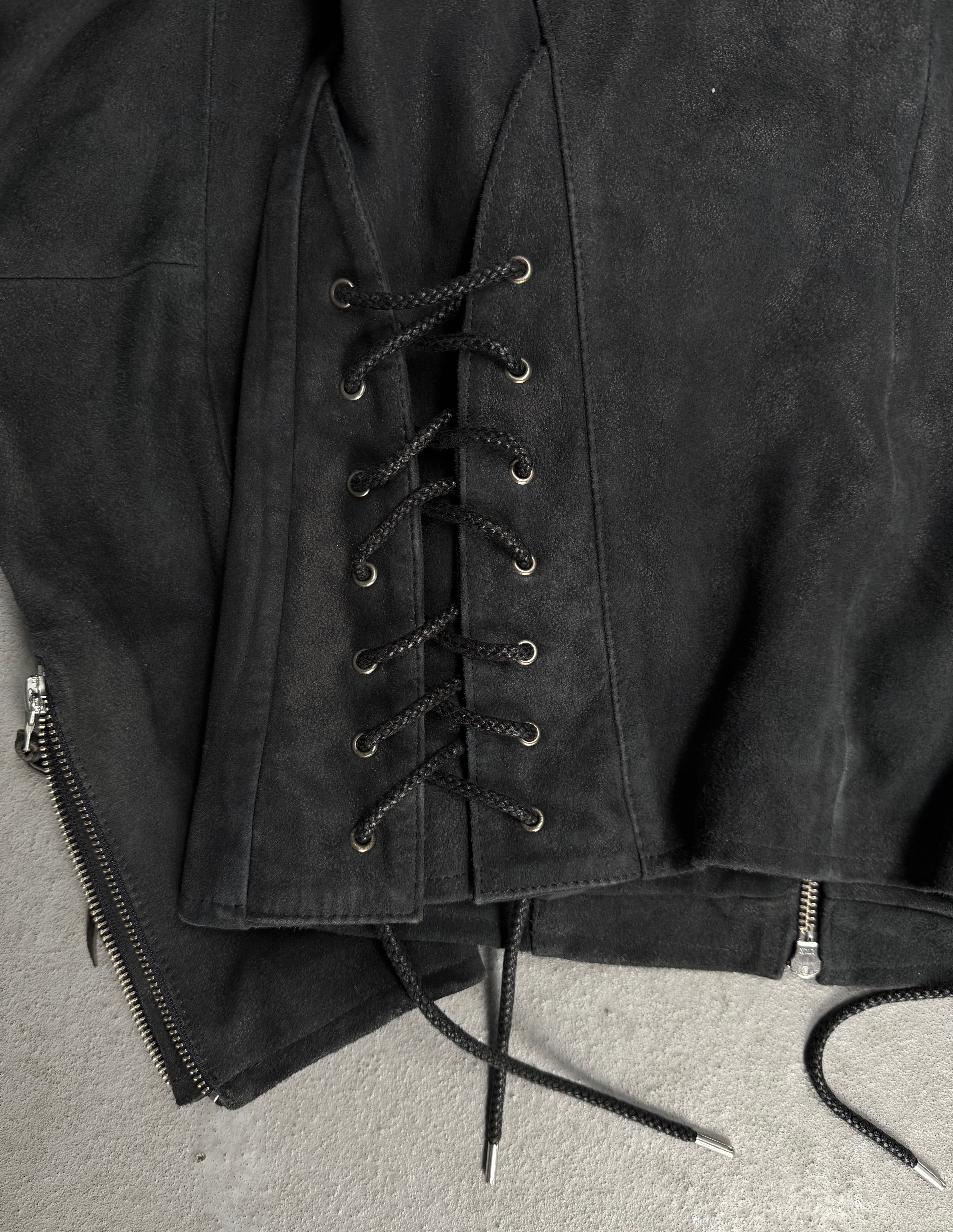 Tornado Mart Early 00s Goatskin Suede Leather Jacket | DRIEW