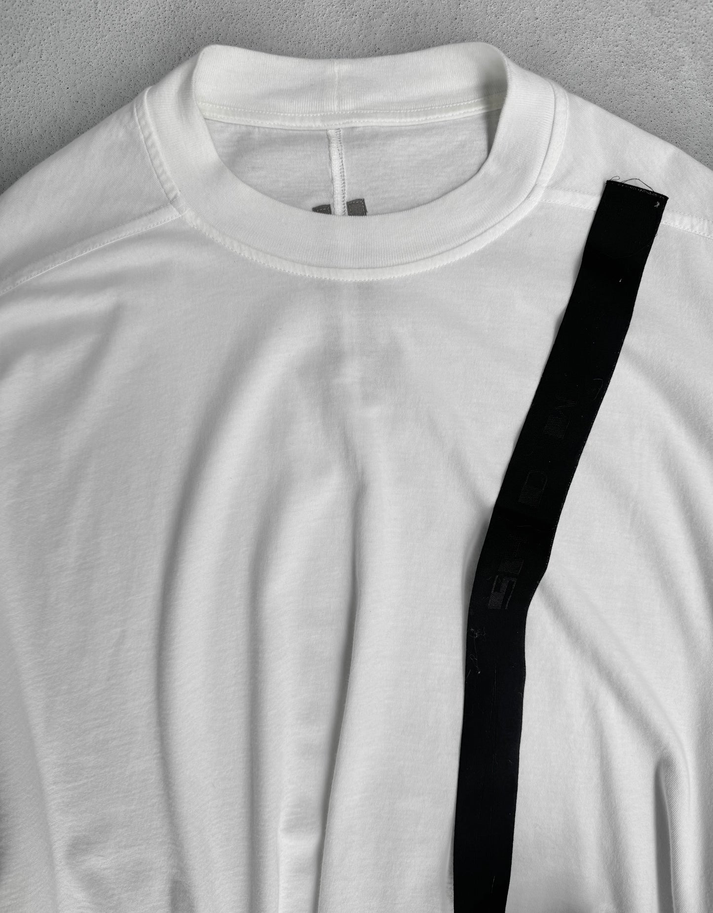 Rick Owens DRKSHDW SS24 "LIDO" MILK Oversized Tommy T-shirt