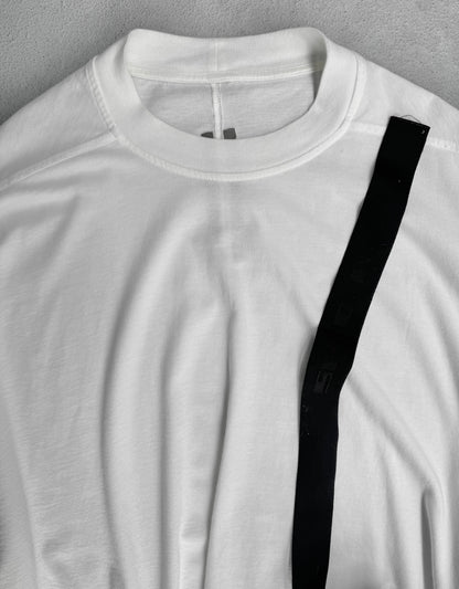 Rick Owens DRKSHDW SS24 "LIDO" MILK Oversized Tommy T-shirt