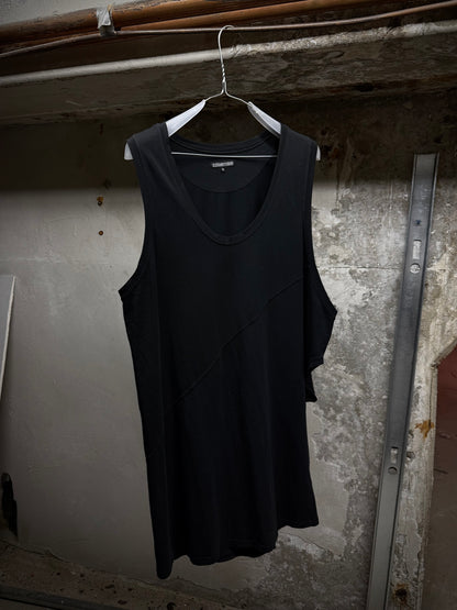 Alexandre Plokhov 2010s Three-way Diagonal Seam Long Tank Top | Archive Fashion Toronto
