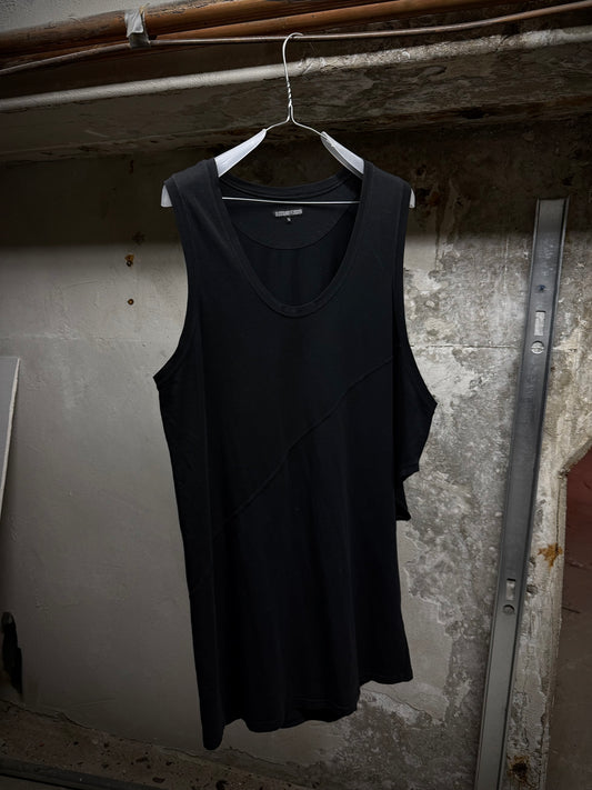 Alexandre Plokhov 2010s Three-way Diagonal Seam Long Tank Top | Archive Fashion Toronto