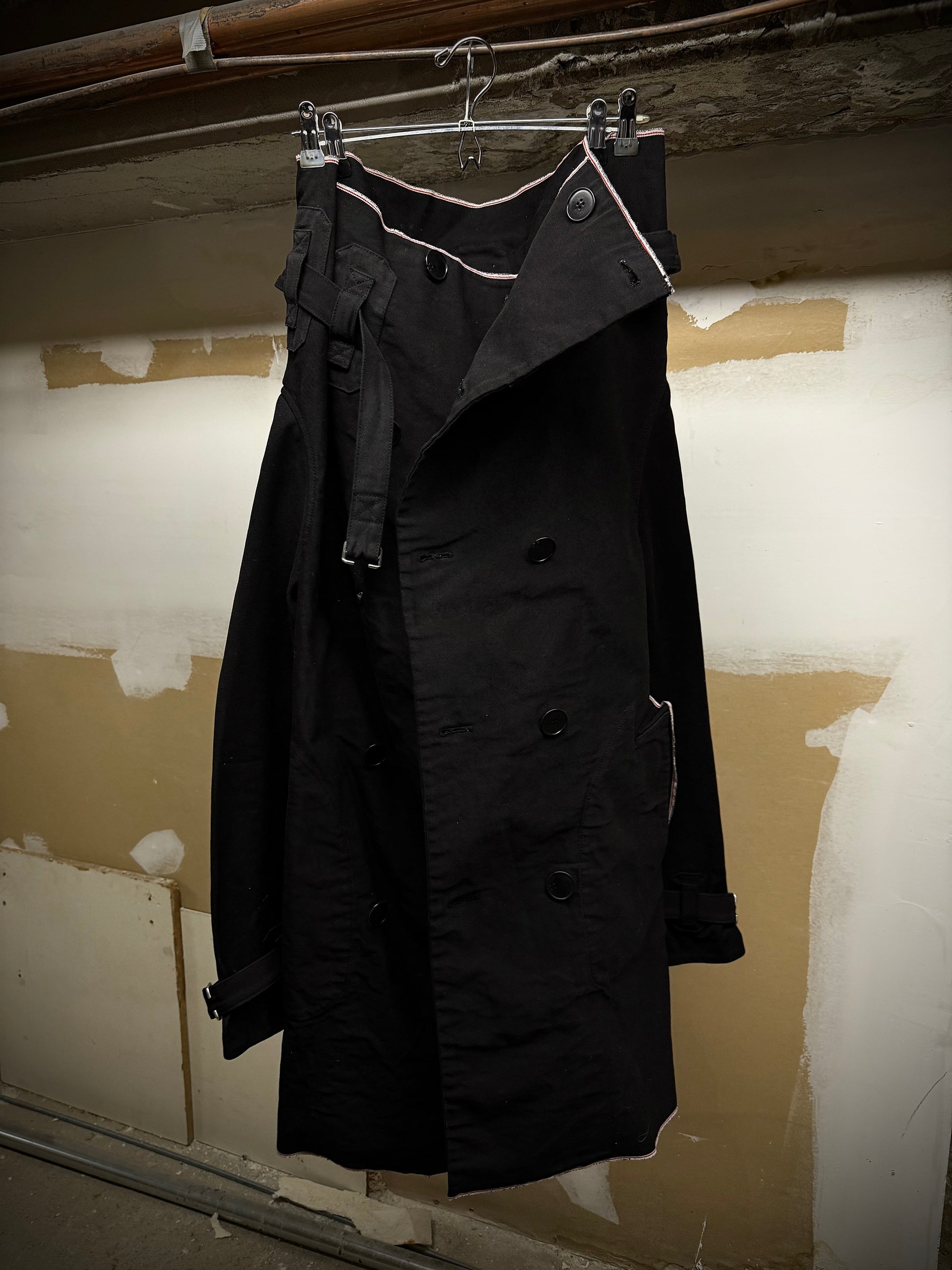 Carol Christian Poell 2010 'VM/2562SED PEDGE-PTA/10' SELF-EDGE Metre Double Breasted Coat | Archive Fashion Toronto
