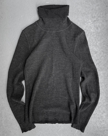 DEEPTI Collection °016-°017 Rift Reversible Knitted Turtleneck
