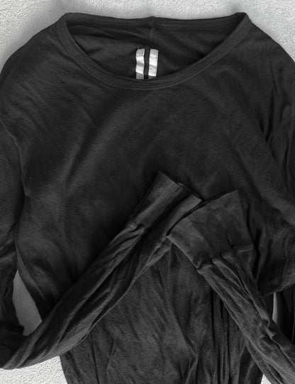 Rick Owens SS20 "TECUATL" Double Layered Long-sleeves detail | DRIEW GARMENTS