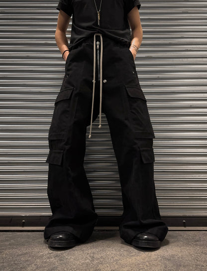Rick Owens AW23 “LUXOR” Moleskin Jumbo Leg ‘Bela’ Cargo Pants