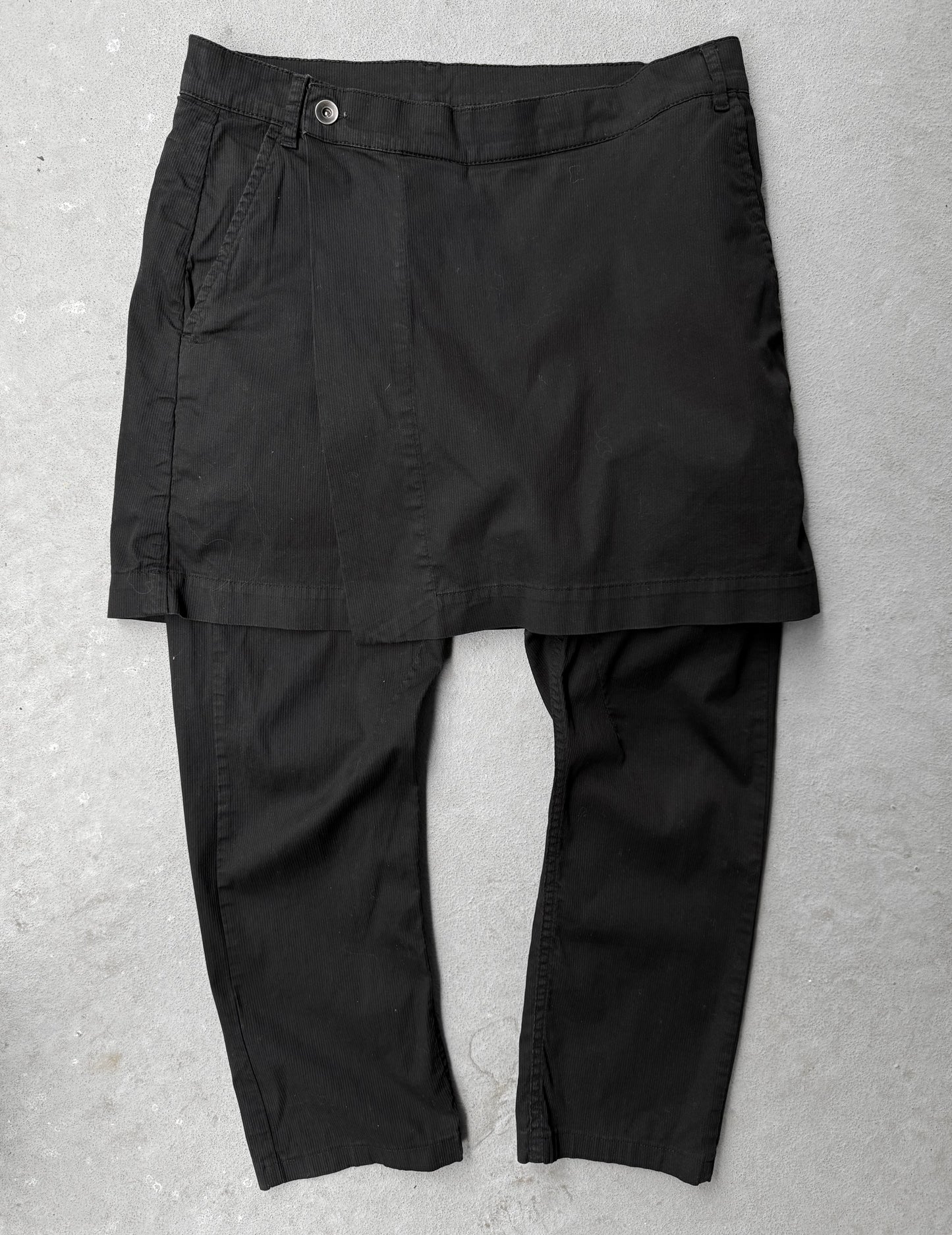Rick Owens SS16 “CYCLOPS” Gladiator Skirt Cropped Pants