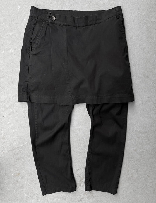 Rick Owens SS16 “CYCLOPS” Gladiator Skirt Cropped Pants