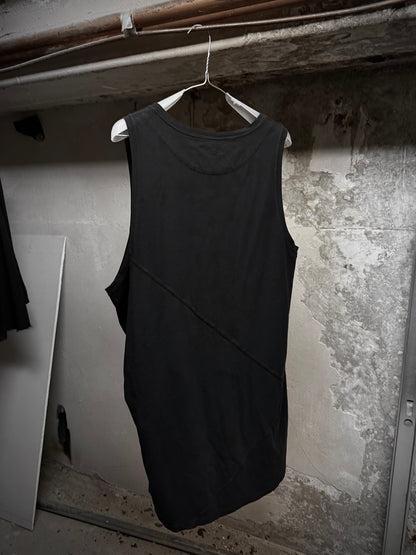 Alexandre Plokhov 2010s Three-way Diagonal Seam Long Tank Top detail | DRIEW GARMENTS