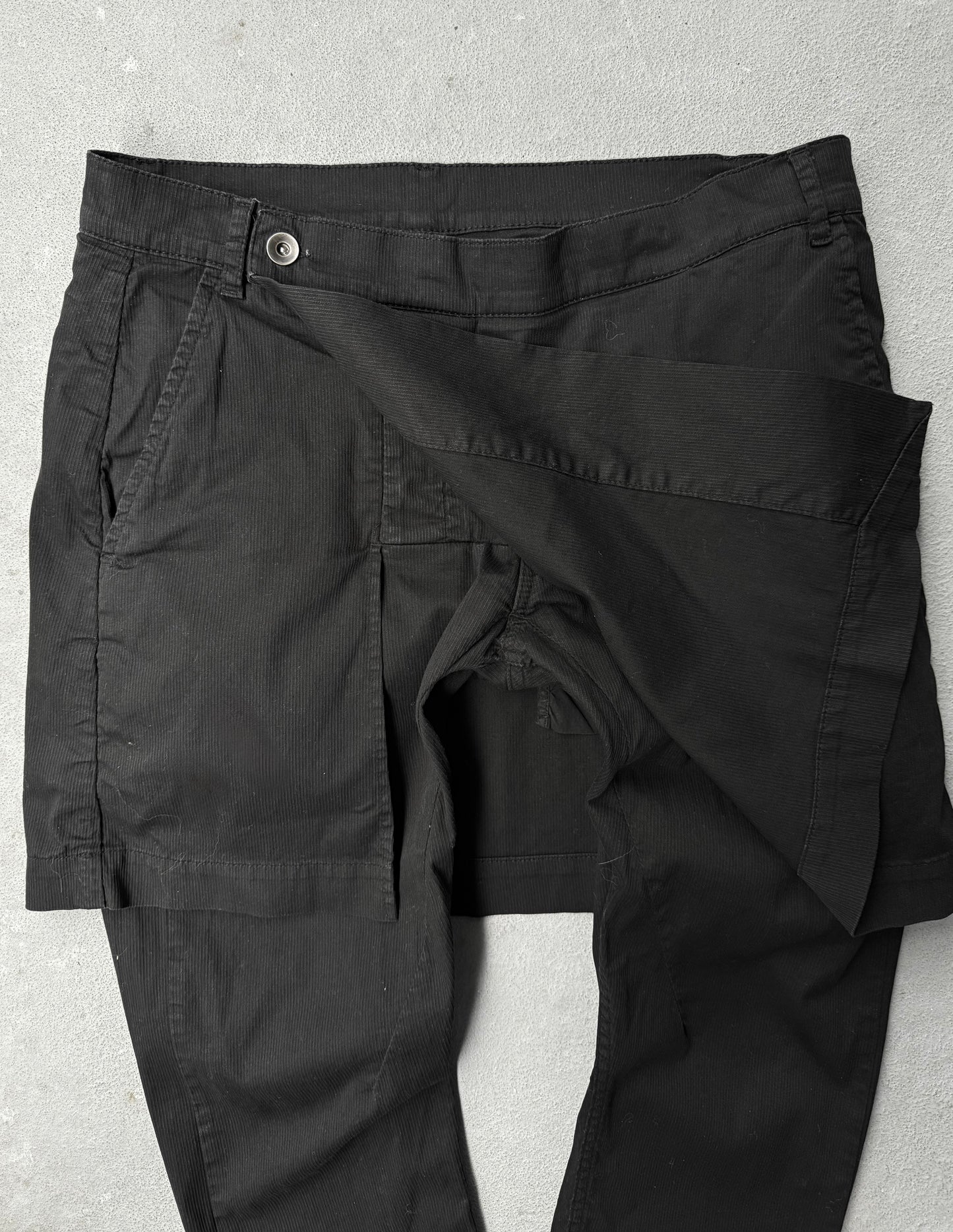 Rick Owens SS16 “CYCLOPS” Gladiator Skirt Cropped Pants