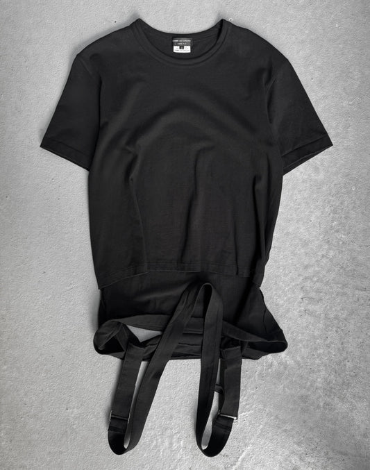 COMME des GARÇONS HOMME PLUS SS20 Suspender Cut-out T-shirt