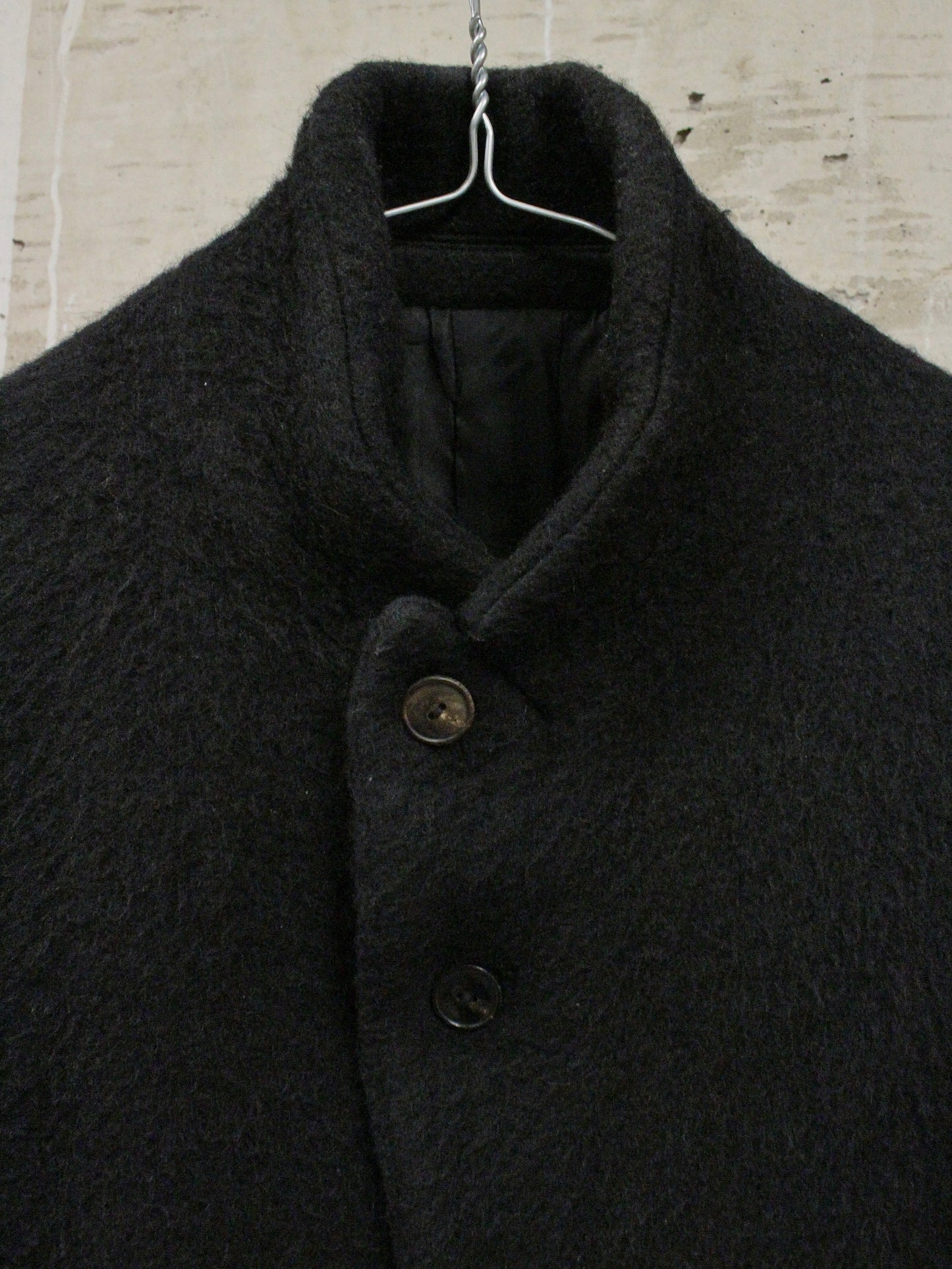 Number (N)ine AW05 "The High Streets" Hybrid Wool Sheep Leather Cargo Blazer