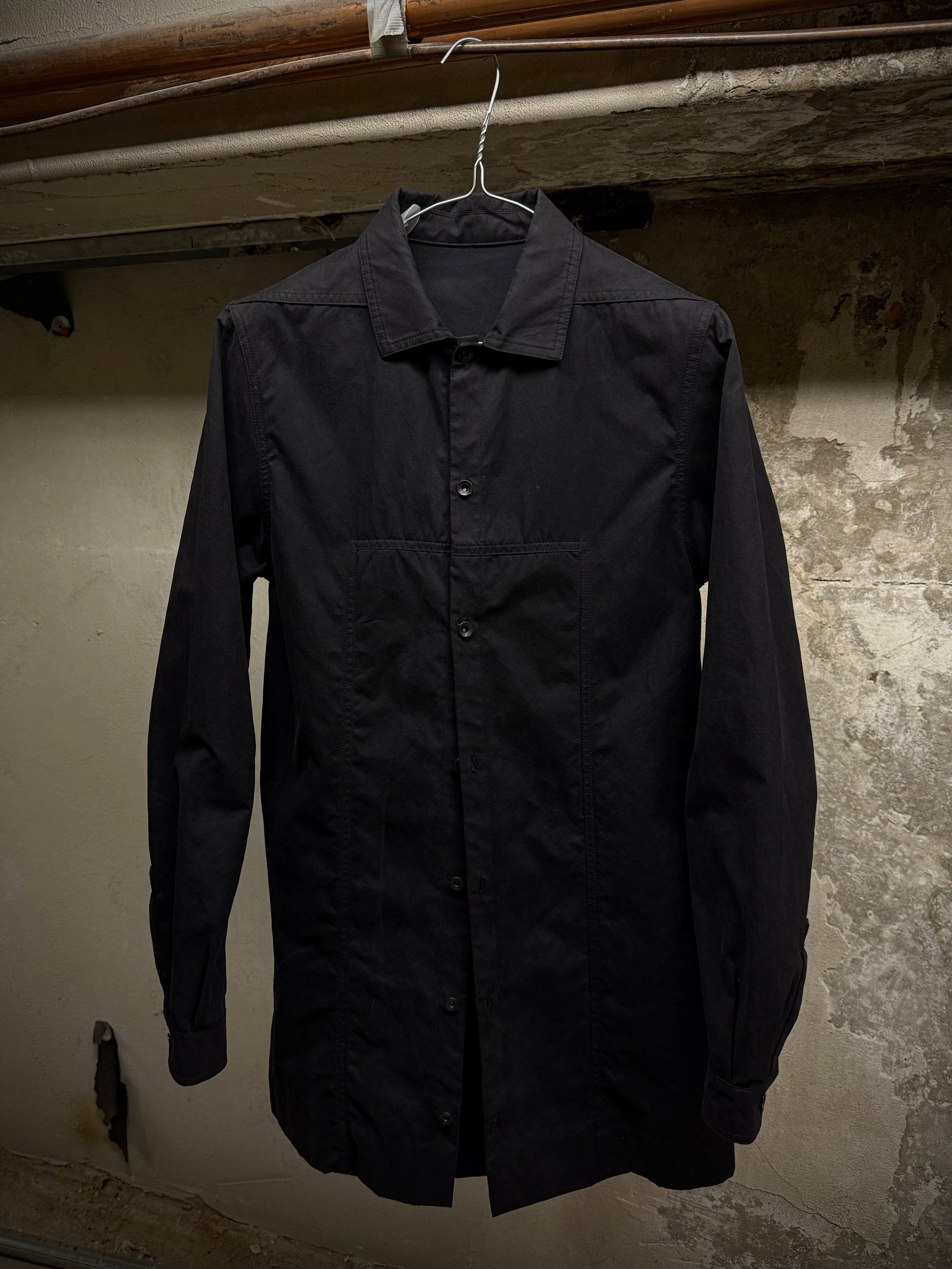Rick Owens DRKSHDW AW17 “GLITTER” Moleskin Cotton Field Button-up Jacket | Archive Fashion Toronto