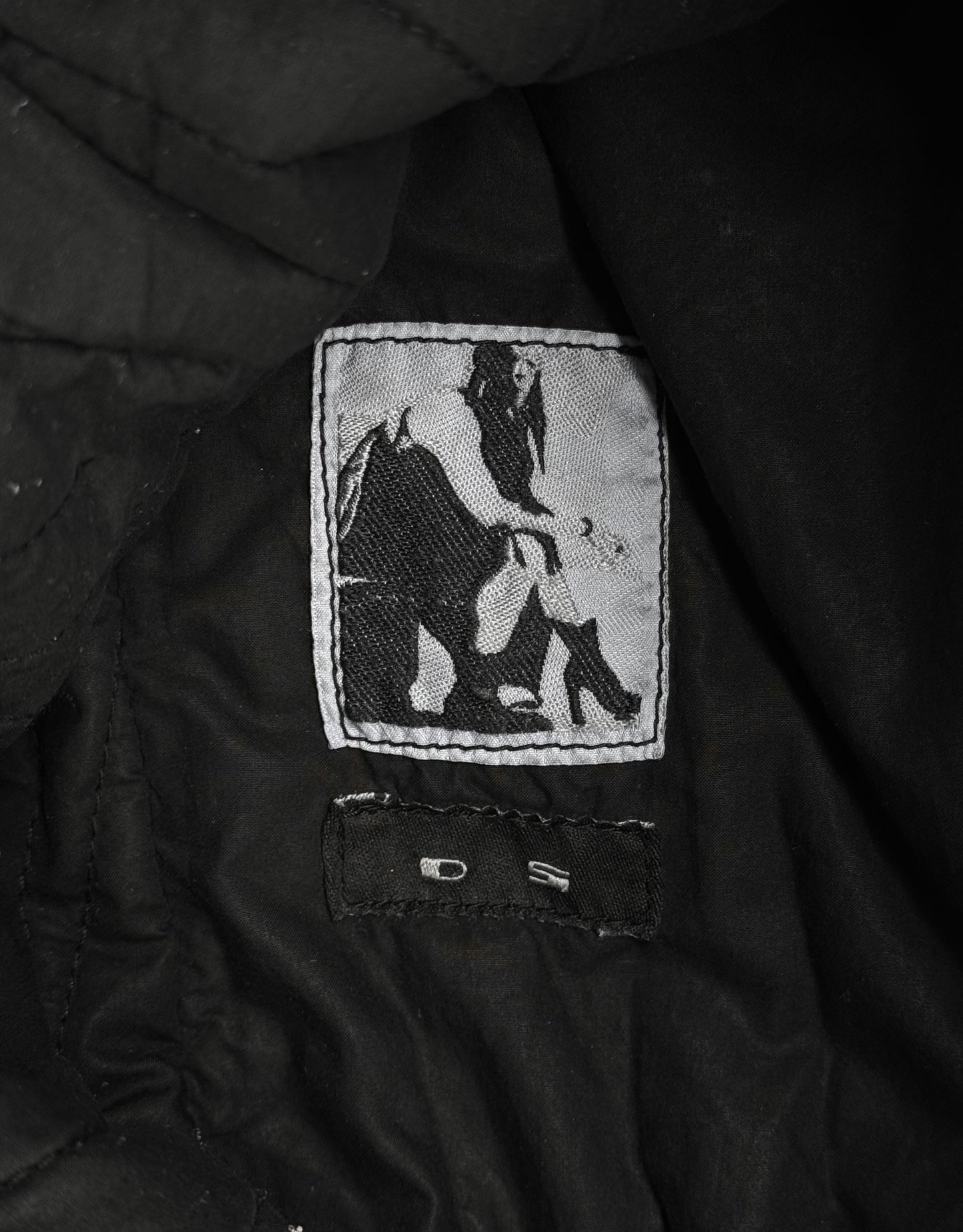 Rick Owens DRKSHDW AW15 “SPHINX” Waxed Denim Lung Worker Jacket