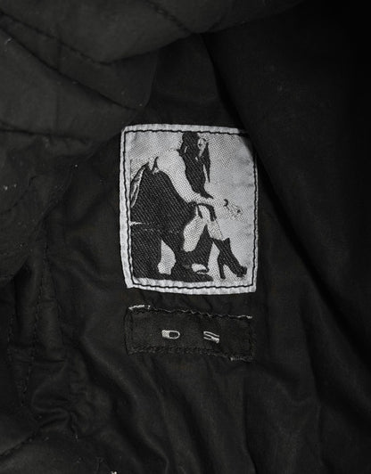 Rick Owens DRKSHDW AW15 “SPHINX” Waxed Denim Lung Worker Jacket