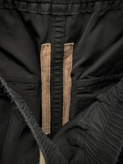 Rick Owens DRKSHDW SS17 "WALRUS " Cotton Nylon Creatch Cargo Pants detail | DRIEW GARMENTS
