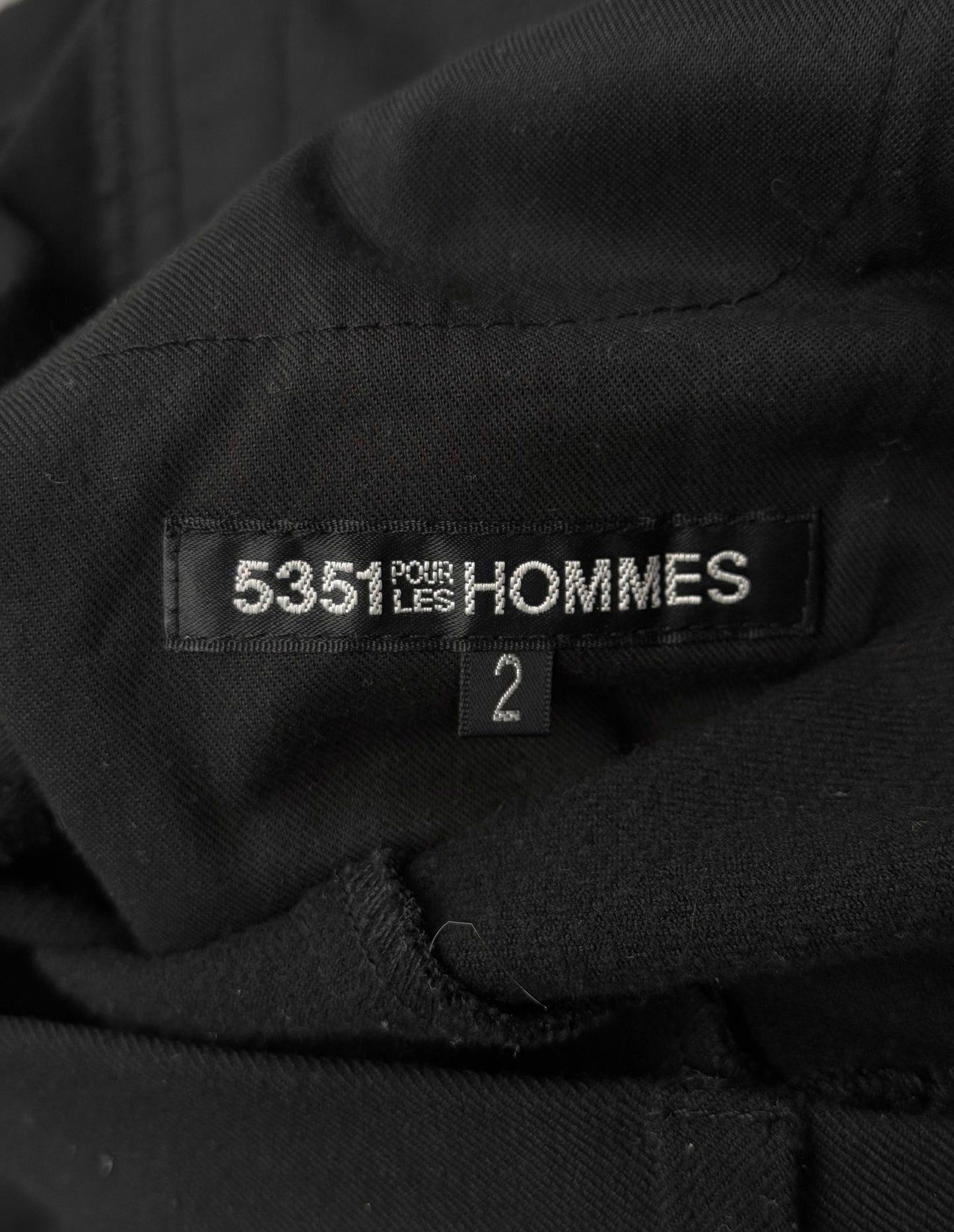 5351 Pour Les Hommes Early 00s Low Rise Dress Pants