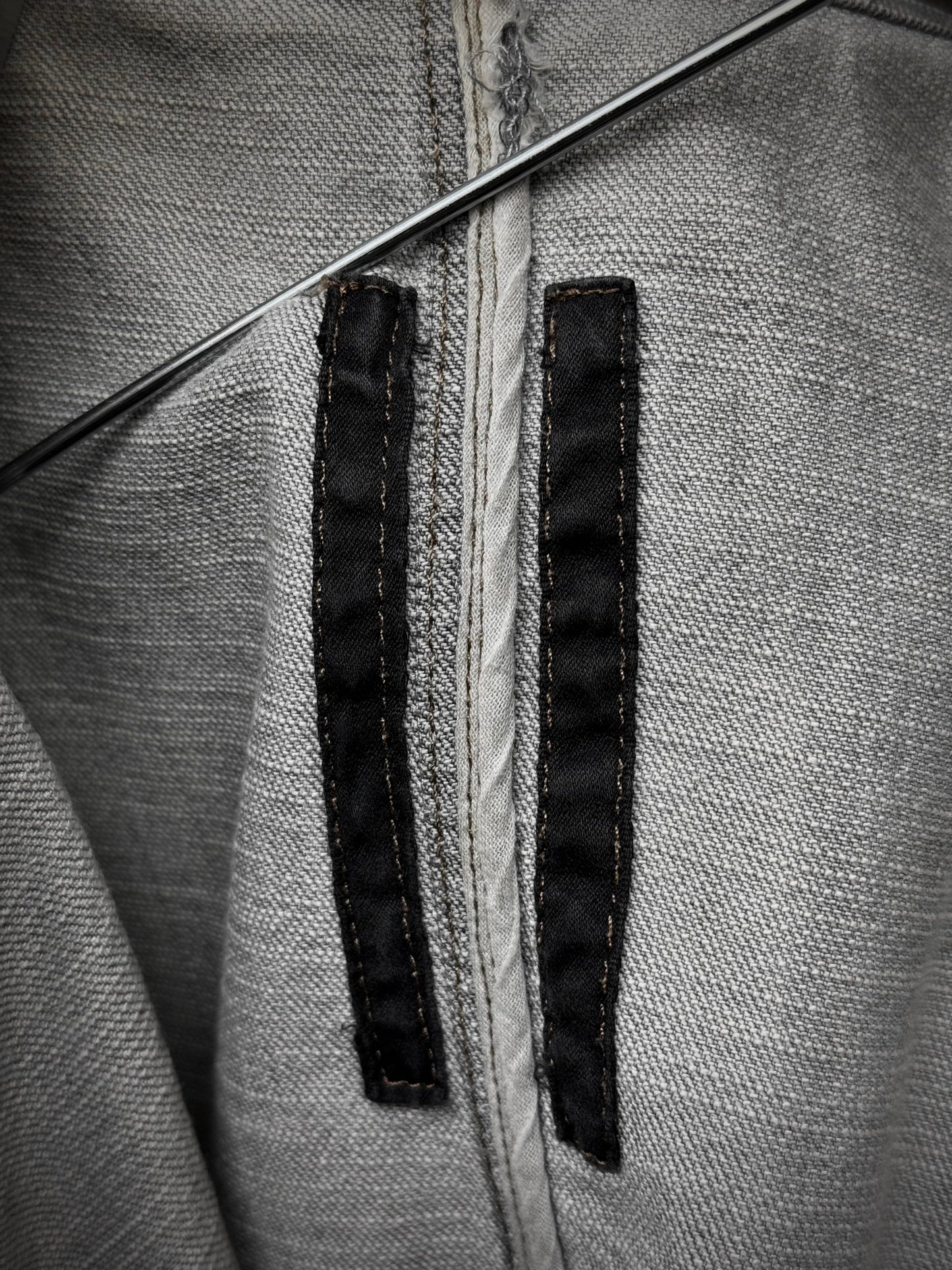 Rick Owens DRKSHDW AW08 "STAG" EGG Asymmetric Denim Vest