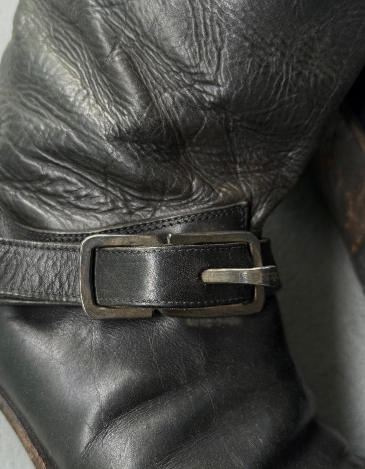 m.a+ by Maurizio Amadei 'S1C24' VA 1.5 Slim Buckle Engineer Boots