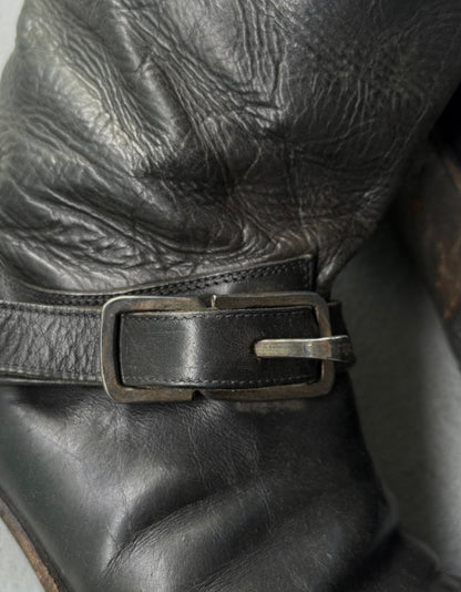 m.a+ by Maurizio Amadei 'S1C24' VA 1.5 Slim Buckle Engineer Boots