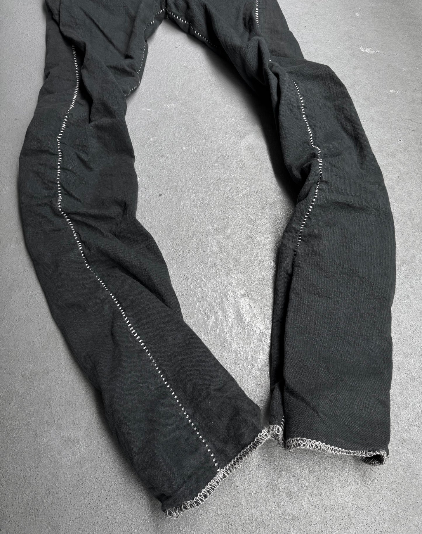 Carol Christian Poell AW06-07 'JM/2181' Twisted Overlock Denim