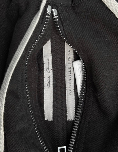 Rick Owens AW24 “PORTERVILLE” Heavy Cotton-twill Jumbo Leg ‘Bela’ Cargo Pants