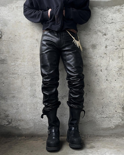 Lad Musician AW08 Night Rider Cowhide Leather Pants