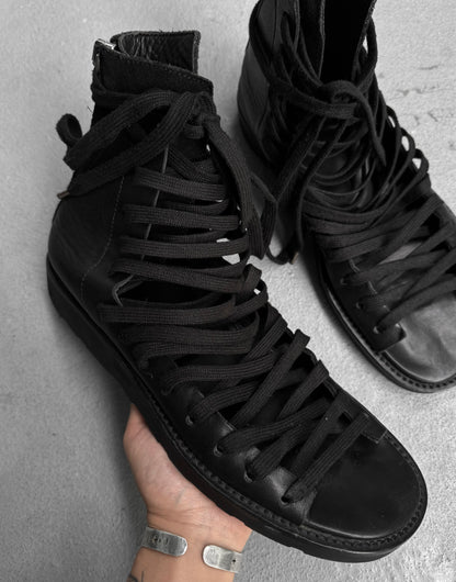 KRISVANASSCHE Early 00s Gladiator Megalace Sandals