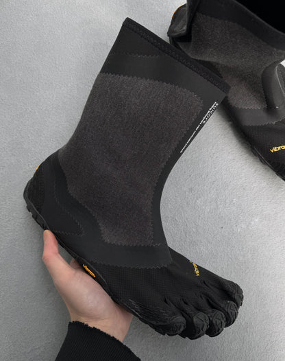 SUICOKE Black Vibram FiveFingers Edt. “NIN-HI” Sneakers