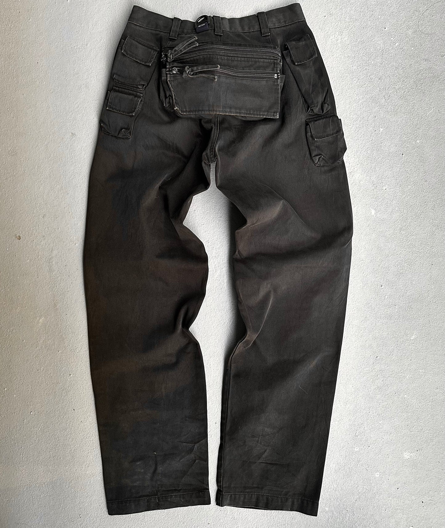 General Research AW98 ‘Parasite’ Multi-pockets Wide Leg Cargo Pants