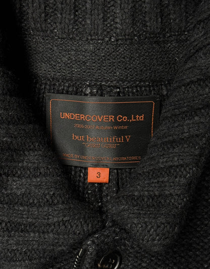 UNDERCOVER AW06-07 “but beautiful: GURU GURU” Distorted Long Knit Coat