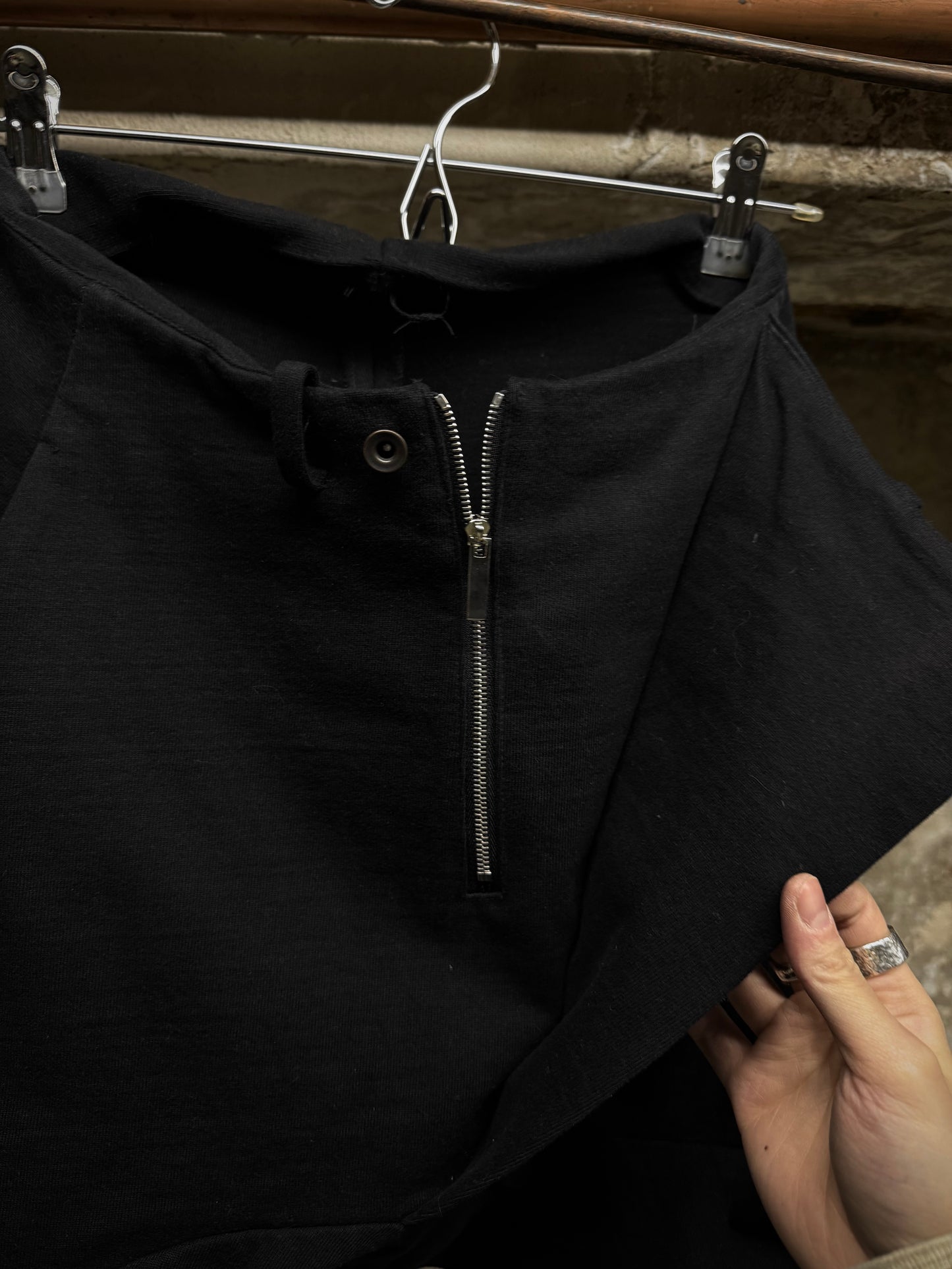 N/07 Articulated Cut Drop-crotch Jersey Sarrouel Pants