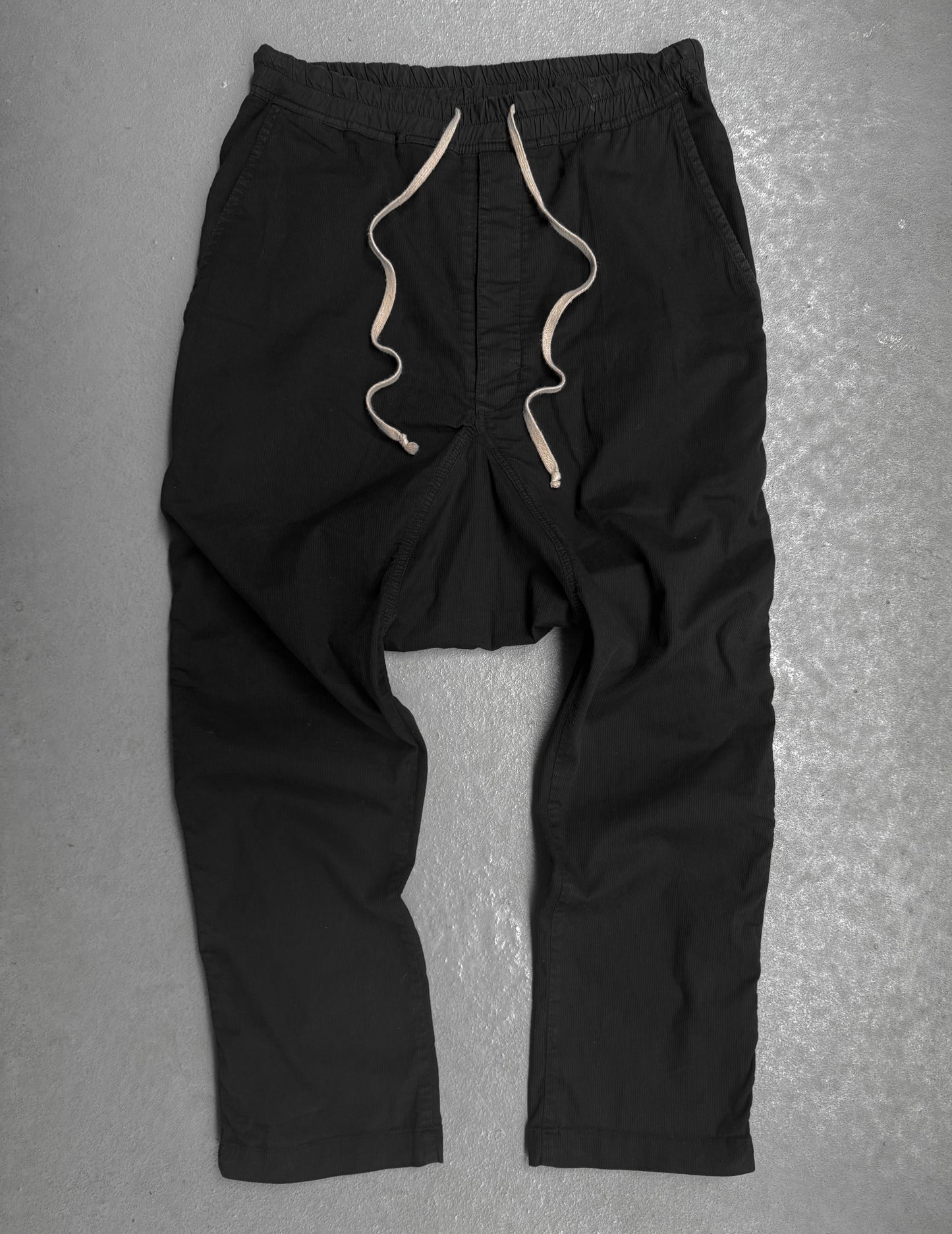 Rick Owens DRKSHDW SS16 "CYCLOPS" Drop-crotch Drawstring Pants
