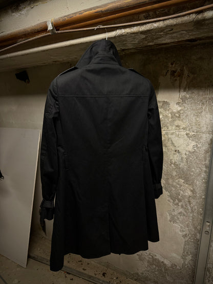 Saint Laurent Paris by Hedi Slimane SS14 Black Classic Trench Coat detail | DRIEW GARMENTS