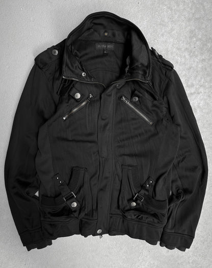 InTheAttic Early 00s Military Zip-up Track Jacket