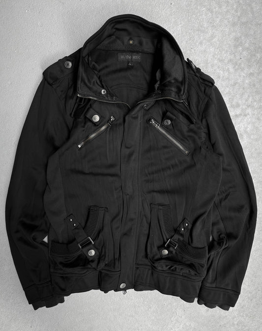 InTheAttic Early 00s Military Zip-up Track Jacket