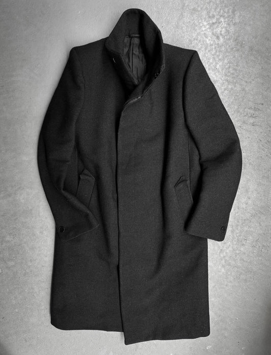 Carol Christian Poell ‘OM/2340-IN SURFACE’ High Neck Heavy-wool Coat