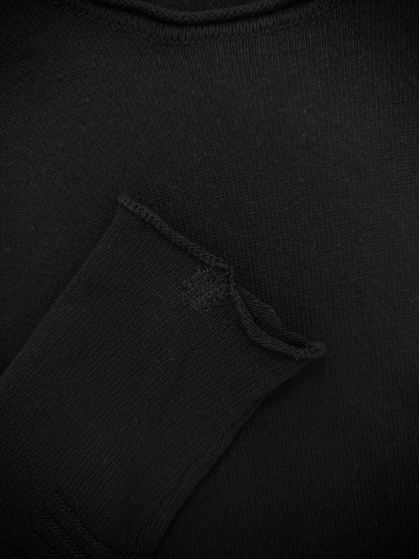 Lumen et Umbra 2010s Merino Wool Multi-Weave Knit Sweater detail | DRIEW GARMENTS