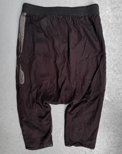 Rick Owens SS13 “ISLANDS” Double-layered Sheer Drop-crotch Pants