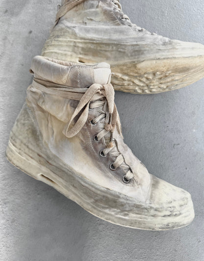 Carol Christian Poell ‘AM/2524 ROOMS-PTC/01’ Object-dyed Kangaroo Leather Drip Sneakers