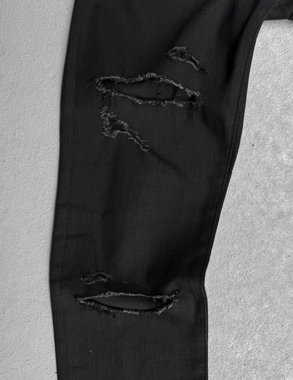Saint Laurent Paris AW16 Distressed Crash Skinny Denim