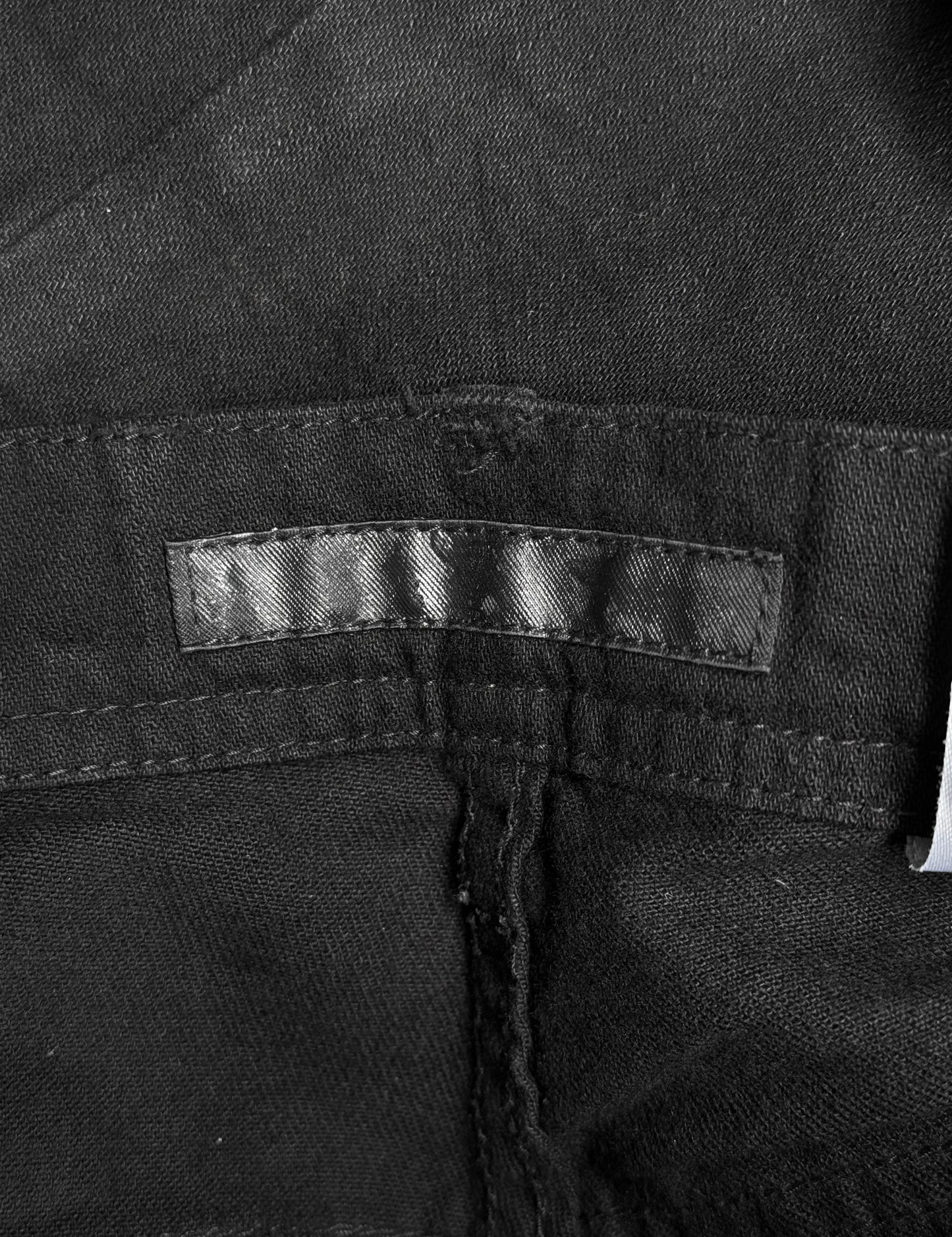 Julius_7 AW12-13 “resonance;” Light-wax Twisted Panel Rider Skinny Denim
