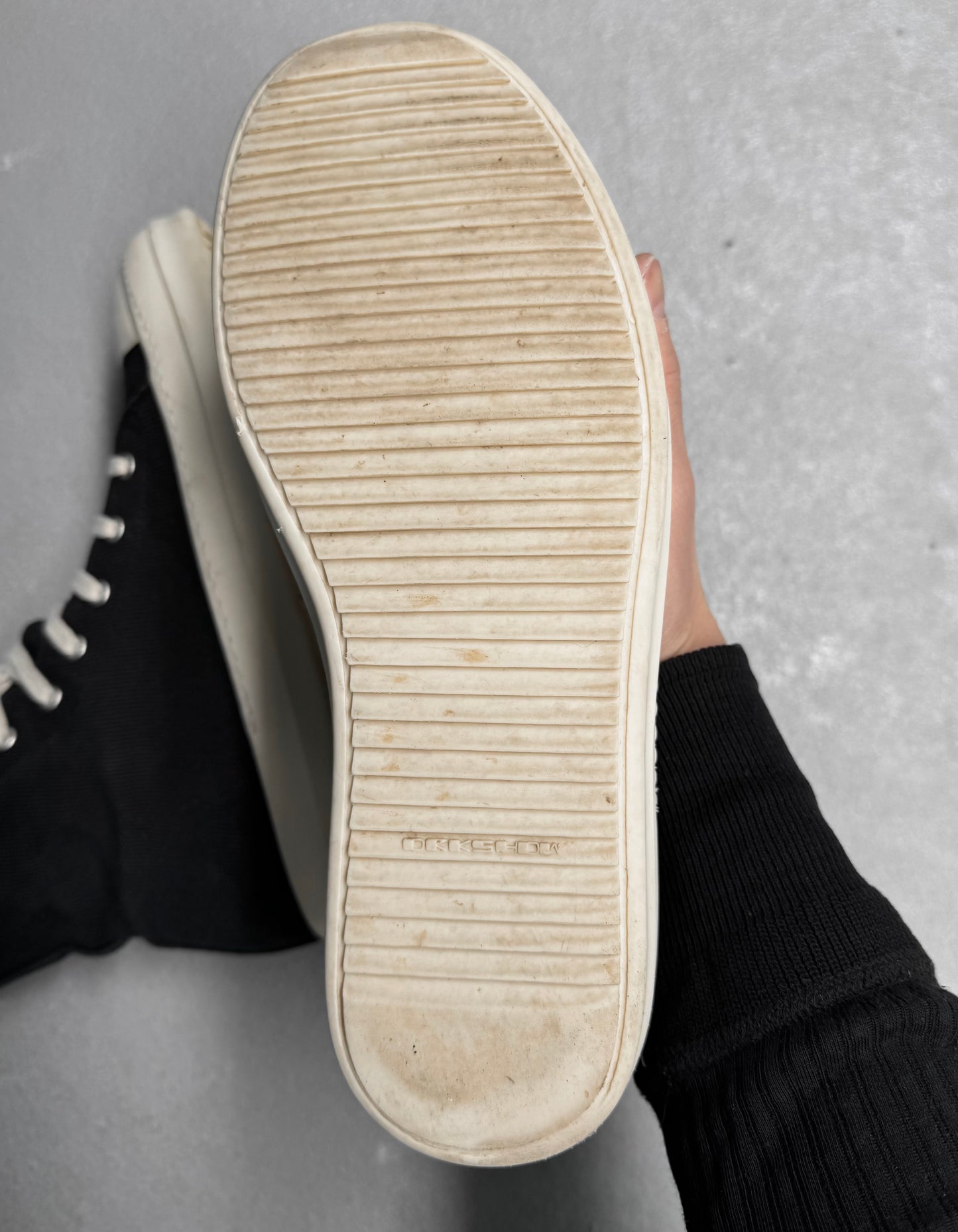 Rick Owens DRKSHDW AW15 “SPHINX” Canvas Ramones Sneakers