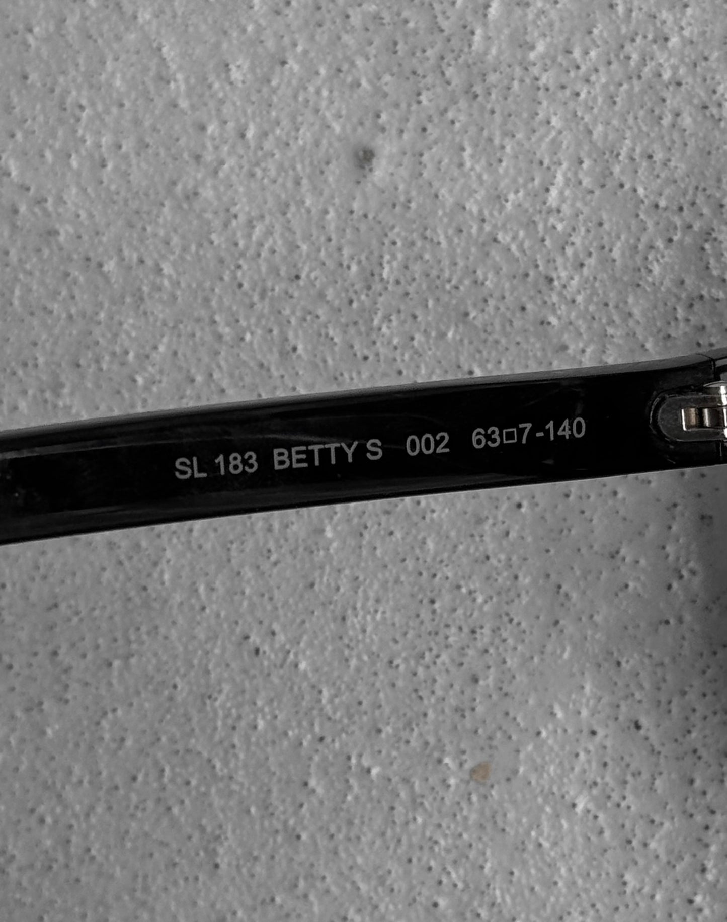 Saint Laurent Paris ‘SL-183’ Betty’s Oversized Visor Sunglasses