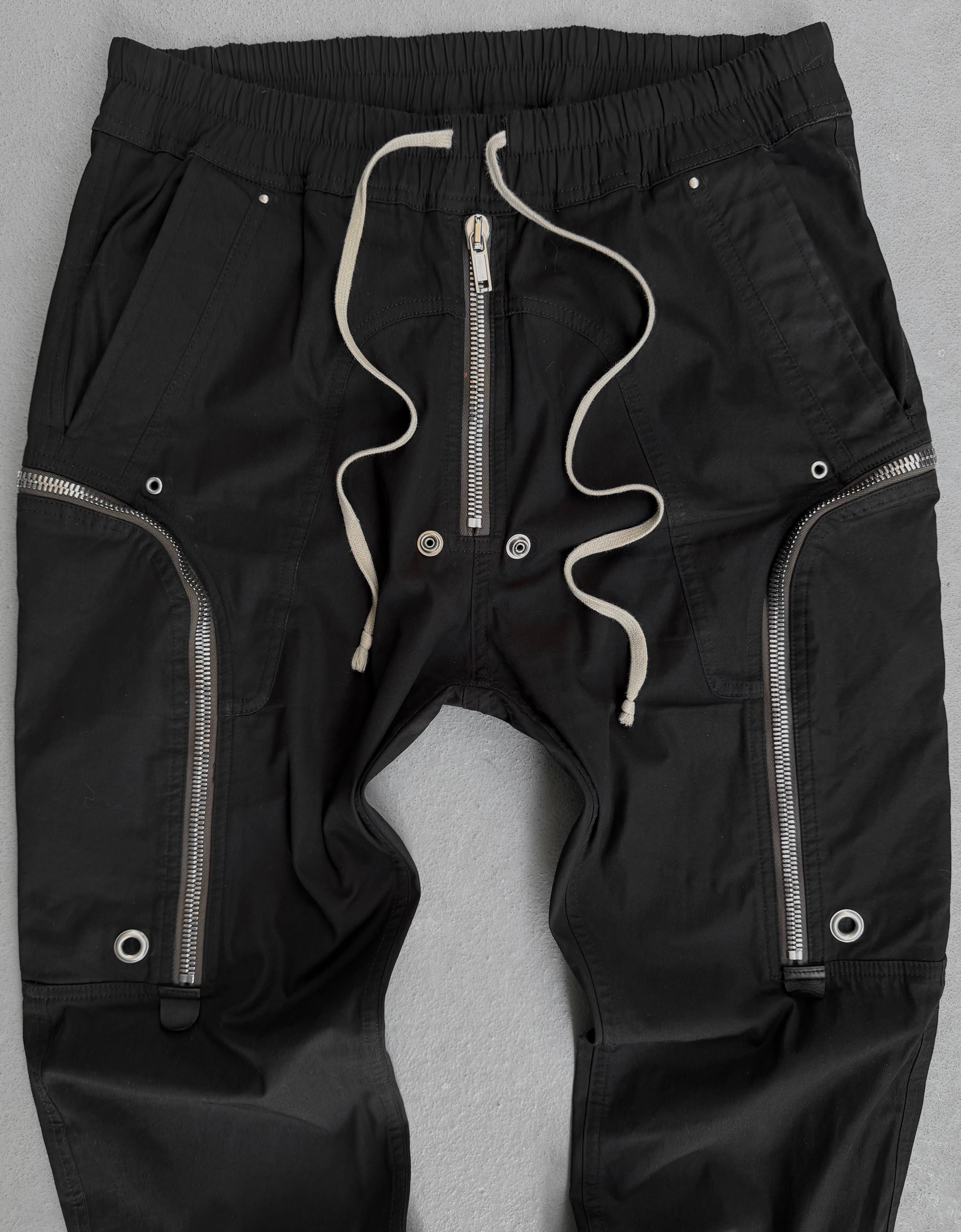 Rick Owens SS21 “PHLEGETHON” Bauhaus Cargo Zip Pants – DRIEW
