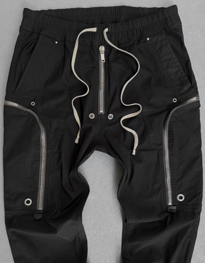 Rick Owens SS21 “PHLEGETHON” Bauhaus Cargo Zip Pants